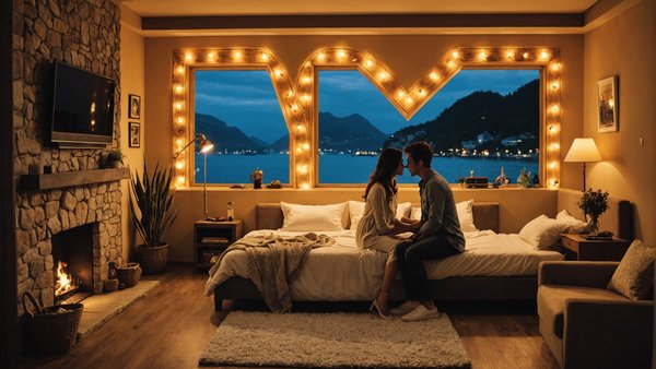 Découvrez des love rooms uniques pour des escapades romantiques